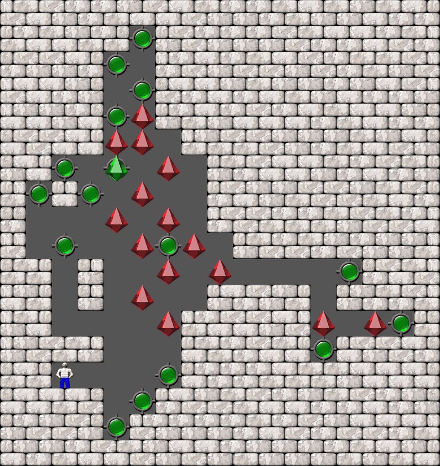 Сокобан More Bugs collections уровень 528